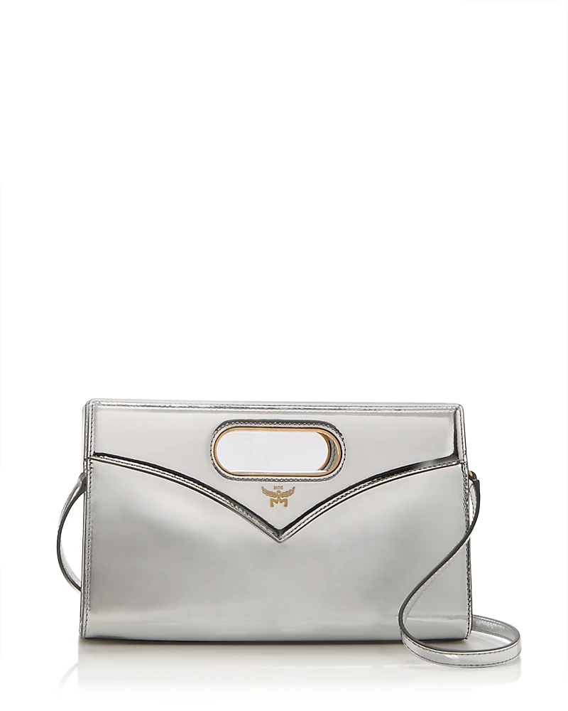 Mcm Diamond Medium Leather Tote