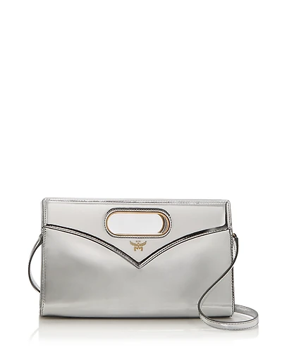 Mcm Diamond Medium Leather Tote