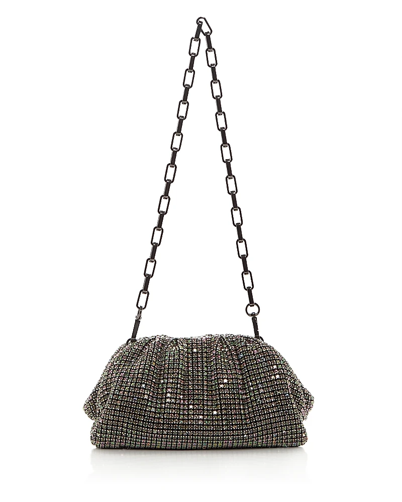 Self-Portrait Chainmail Embellished Clutch