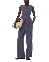 Lottie Pinstriped Vest