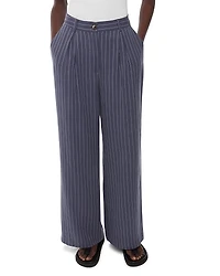Whistles Lottie Pinstriped Trousers