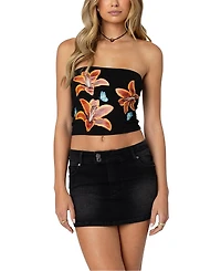 Edikted Tigerlily Tube Top