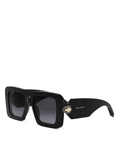 Serpenti Geometric Sunglasses