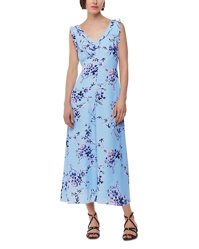 Bamboo Blossom Ruffle Dress