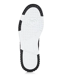 Men's Re-Web Low Top Canvas and Leather Sneakers