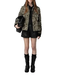 Krisa Camo Jacket