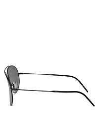Aviator Reverse Sunglasses, 62mm