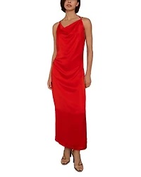 Lilah Cowl Neck Slip Midi Dress