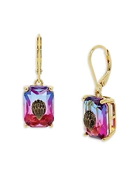 Kurt Geiger London Signature Eagle Ombre Gem Drop Earrings