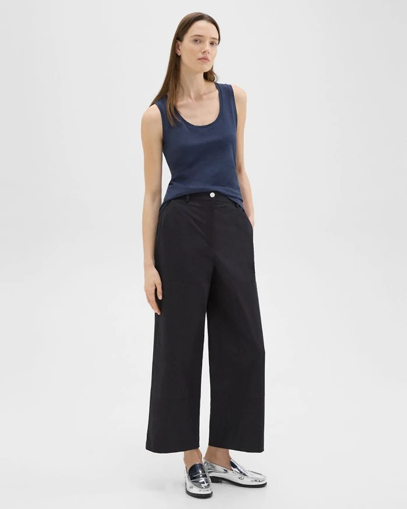 Wide Leg Utility Pants