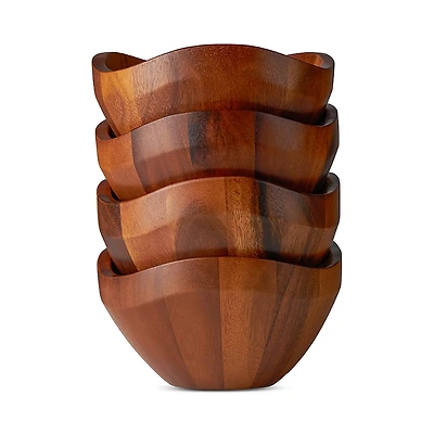 Nambe Billow Individual Salad Bowl, Set of 4