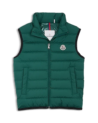 Moncler Boys' Contrin Down Puffer Vest - Big Kid