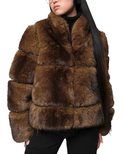 Apparis Sai Faux Mink Coat