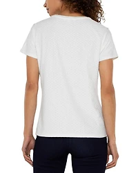 Jacquard Tee