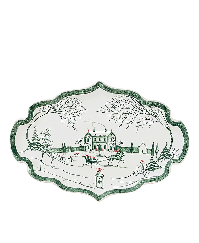 Country Estate Winter Frolic 7 Tray