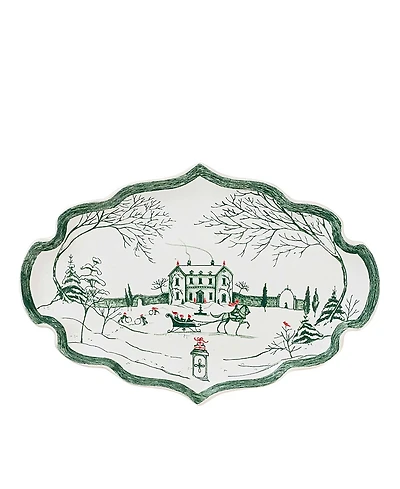 Country Estate Winter Frolic 7 Tray