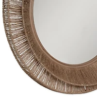Collins Small Jute Mirror