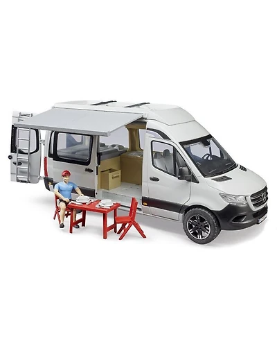 Unisex 1/16 Mercedes-Benz Toy Sprinter Camper with Driver - Ages 5+