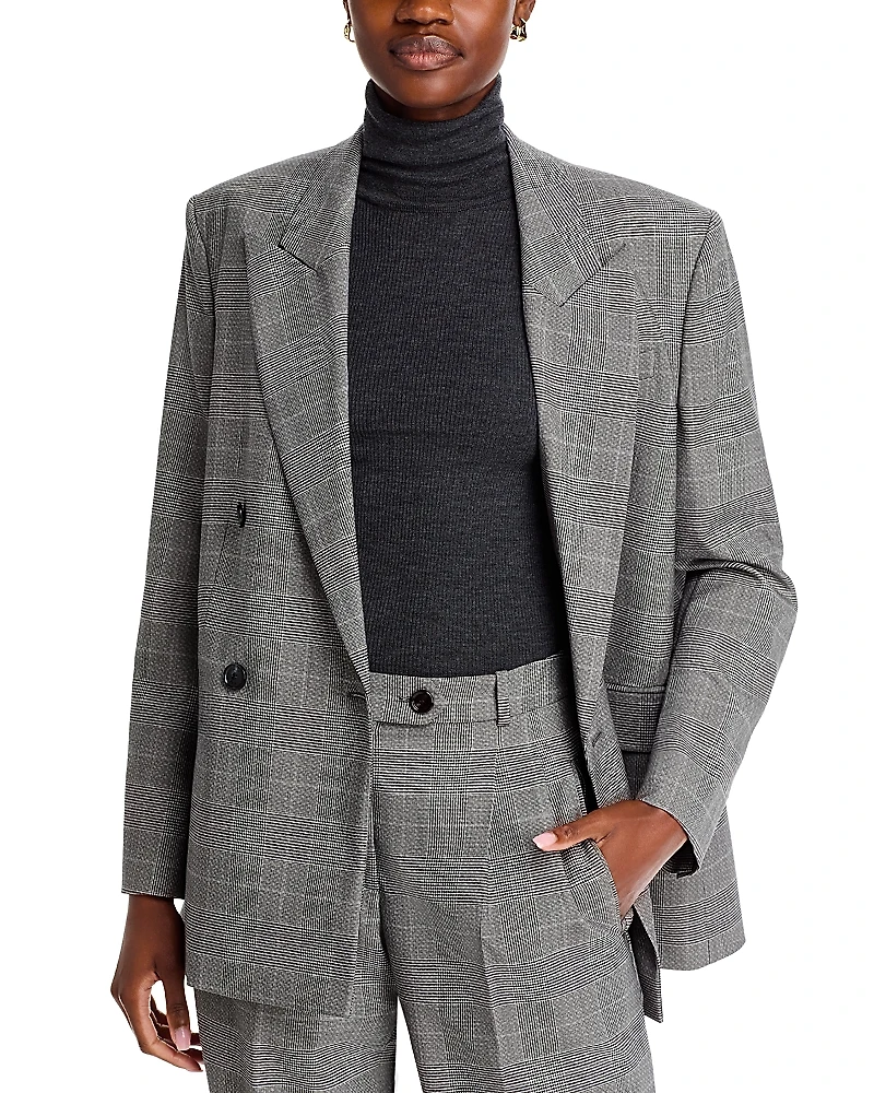 Boss Juseka Plaid Blazer