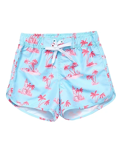 Snapper Rock Unisex Lighthouse Island Sustainable Board Shorts-Little