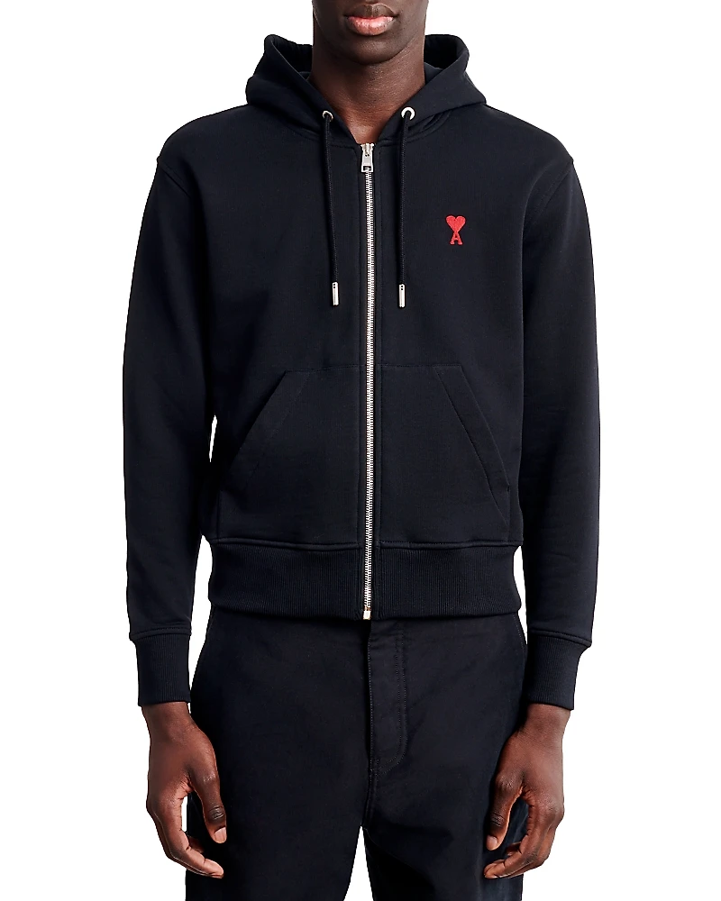 Ami Classic De Coeur Zip Hoodie