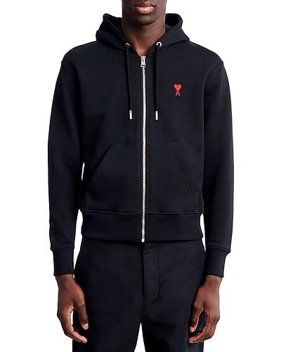 Ami Classic De Coeur Zip Hoodie