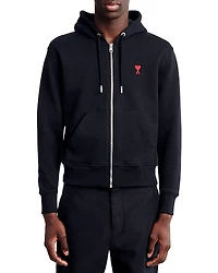 Ami Classic De Coeur Zip Hoodie