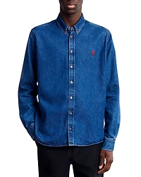 Ami Classic Button Down Regular Fit Shirt