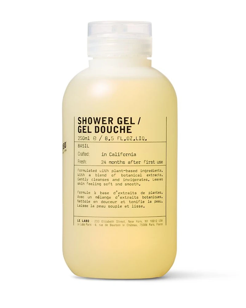 Basil Shower Gel 8.5 oz.