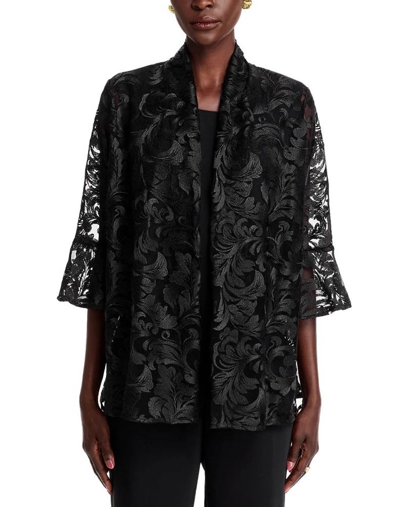 Bella Lace Draped Cardigan