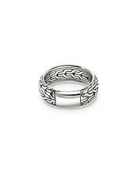 Sterling Silver JH Essentials Pavé Diamond Band Ring, 1.07 tcw