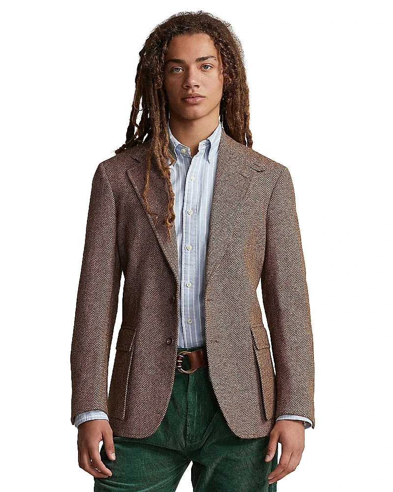 Polo Ralph Lauren Unisex RL67 Herringbone Blazer
