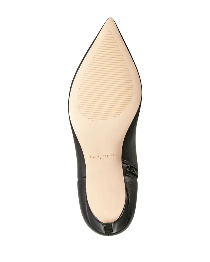 Women's Quinnie Pointed Toe Mid Heel Tall Boots