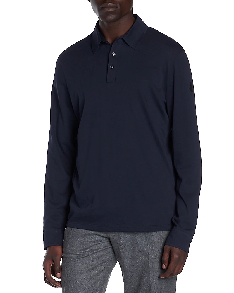 Moncler Long Sleeve Polo Shirt