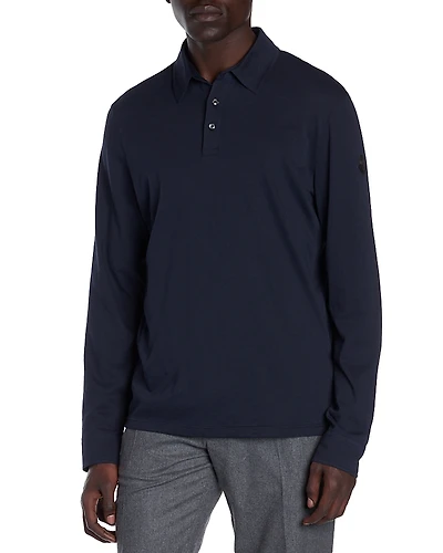 Moncler Long Sleeve Polo Shirt