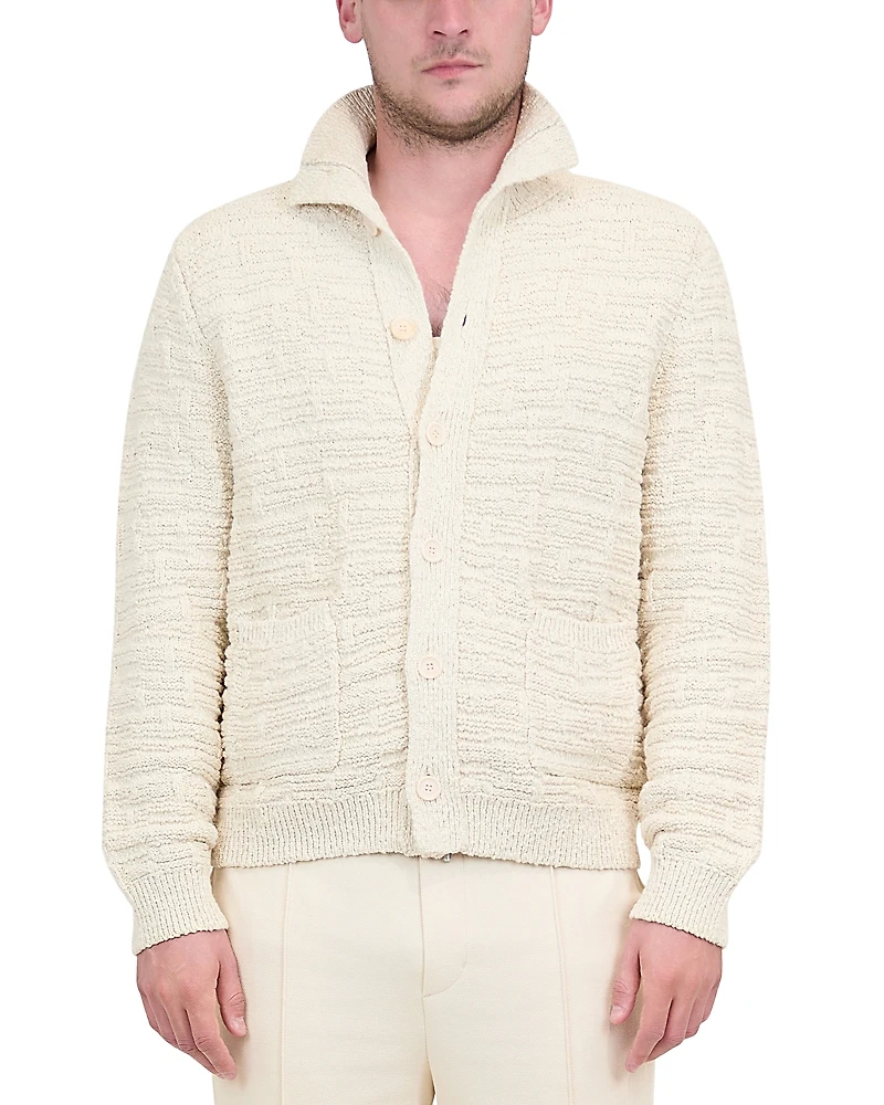 Simkhai David Textured Sweater Jacket