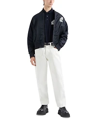 Mercerized Cotton Piquet Bulldog Embroidery Polo
