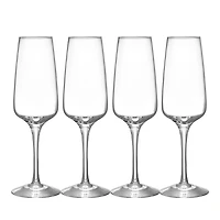 Orrefors Pulse Champagne Glass, Set of 4