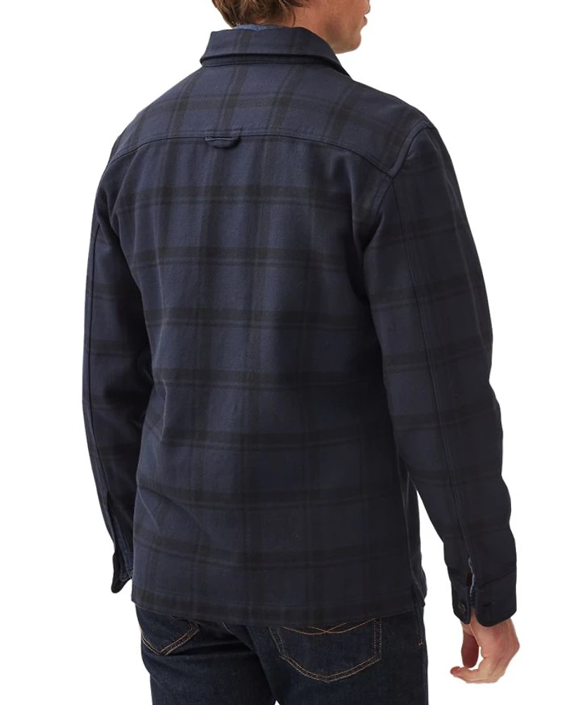 Wadestown Slim Sports Fit Plaid Shirt Jacket