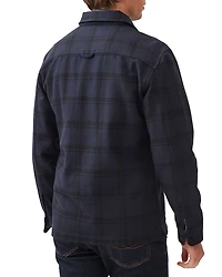 Wadestown Slim Sports Fit Plaid Shirt Jacket