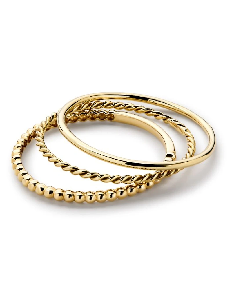 Ring Set - Gold Trio