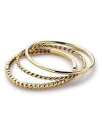 Ring Set - Gold Trio