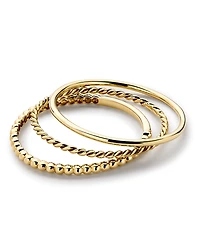 Ana Luisa - Ring Set Gold Trio