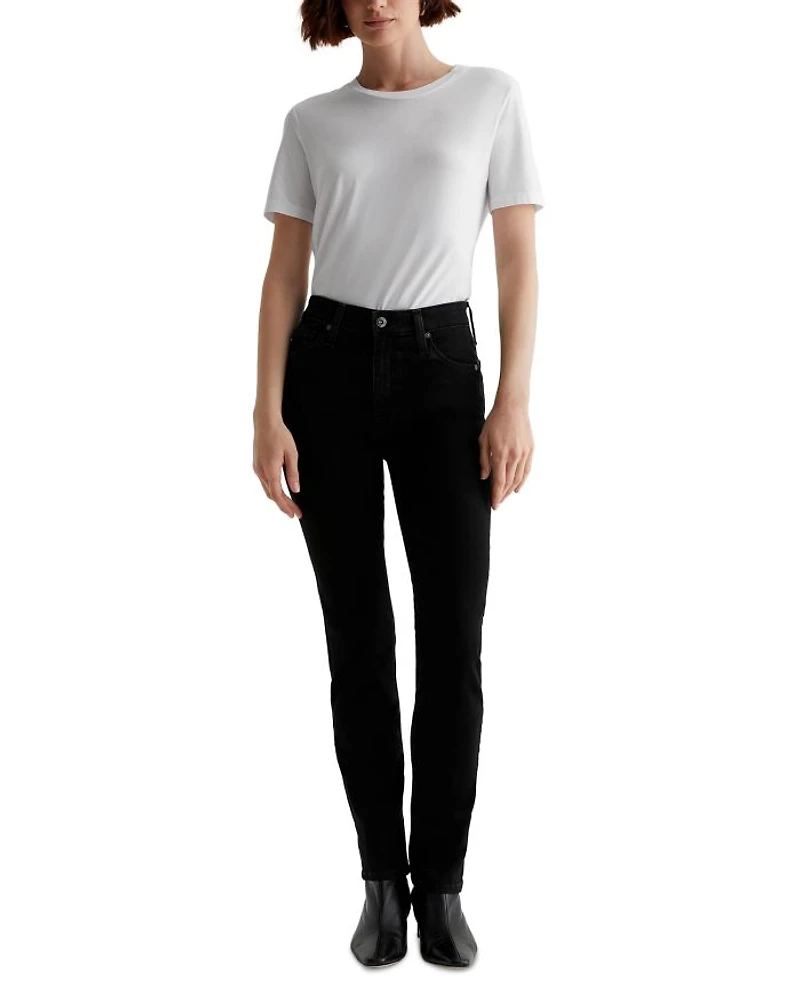 Mari Mid Rise Slim Straight Jeans Alchemy