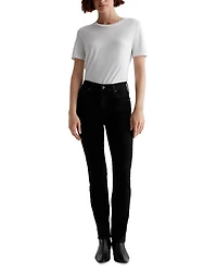 Mari Mid Rise Slim Straight Jeans Alchemy
