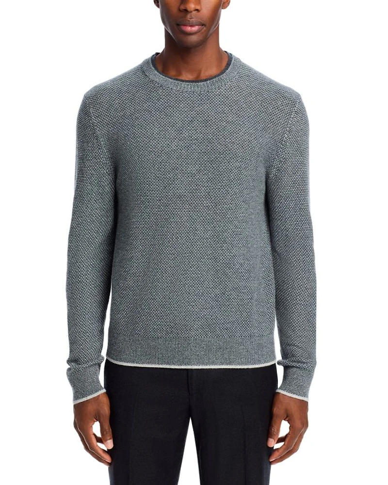Wool & Cashmere Jacquard Sweater