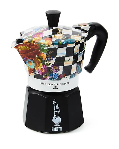 Mackenzie-Childs x Bialetti Courtly Flower Market Cup Moka Pot