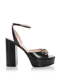 Women's Malaga Horsebit High Heel Platform Sandals