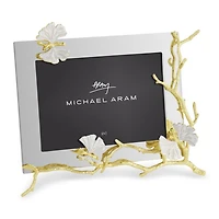 Butterfly Ginkgo Gold Reflective Frame, 5" x 7"