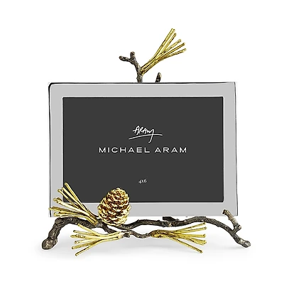 Michael Aram Pinecone Easel Frame, 4 x 6